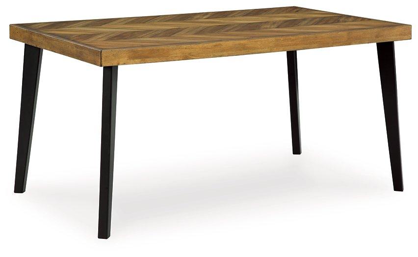 Blondon Dining Table and 6 Chairs (Set of 7) - Atchison Furniture Company (Atchison, KS)