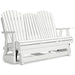 Hyland wave Outdoor Glider Loveseat - Atchison Furniture Company (Atchison, KS)