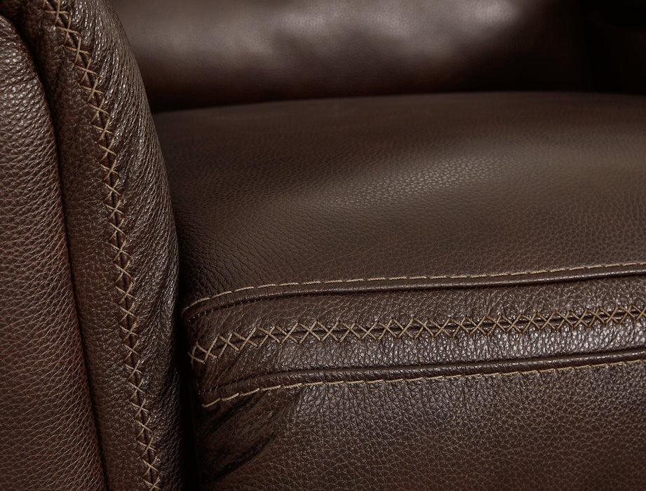 Alessandro Power Reclining Loveseat with Console - Atchison Furniture Company (Atchison, KS)