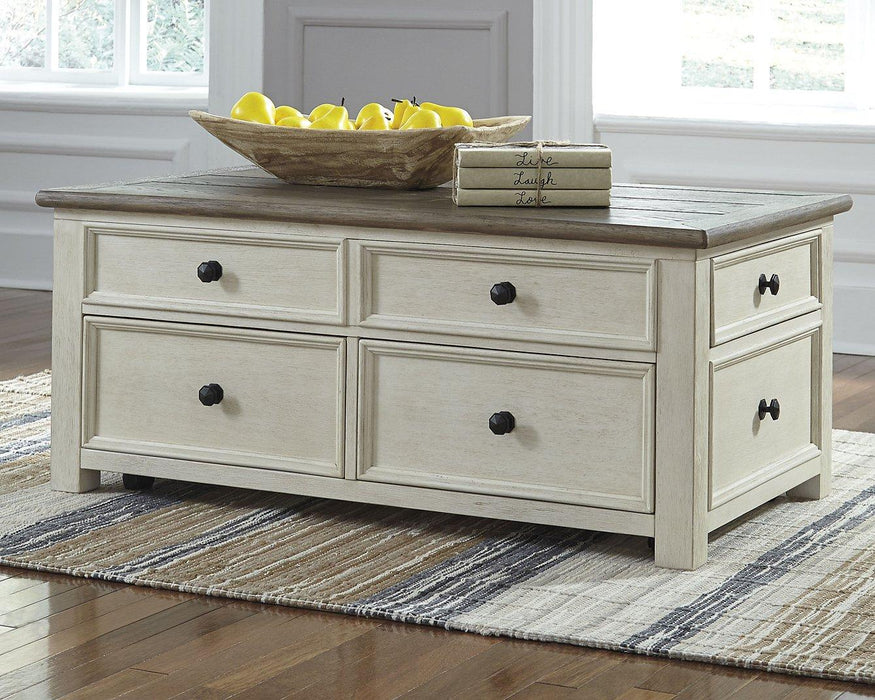 Bolanburg Coffee Table with Lift Top - Atchison Furniture Company (Atchison, KS)