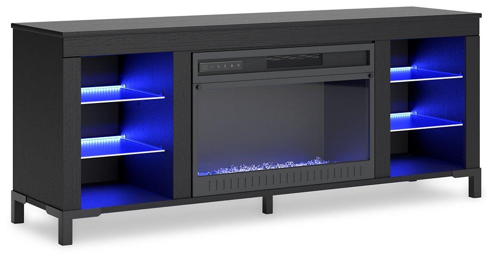 Cayberry 60" TV Stand with Electric Fireplace - Atchison Furniture Company (Atchison, KS)