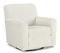 Herstow Swivel Glider Accent Chair - Atchison Furniture Company (Atchison, KS)