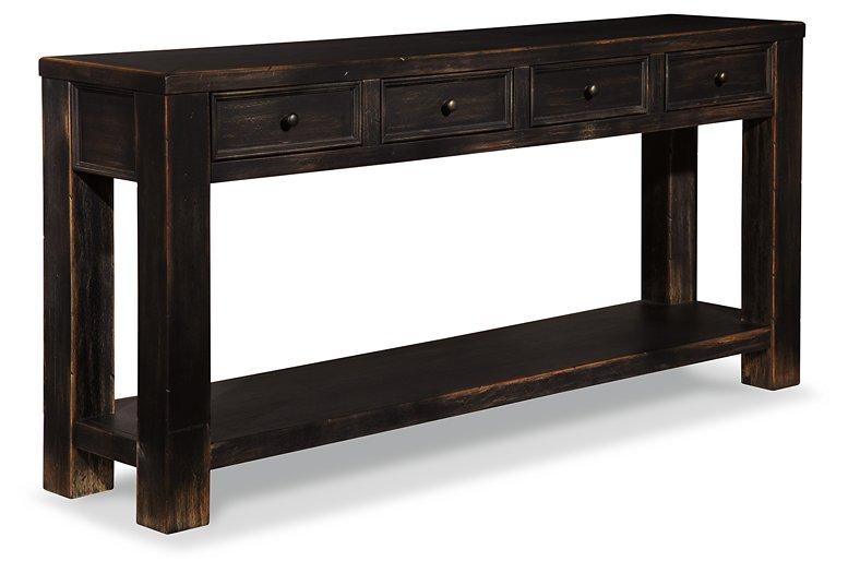 Gavelston Sofa/Console Table - Atchison Furniture Company (Atchison, KS)