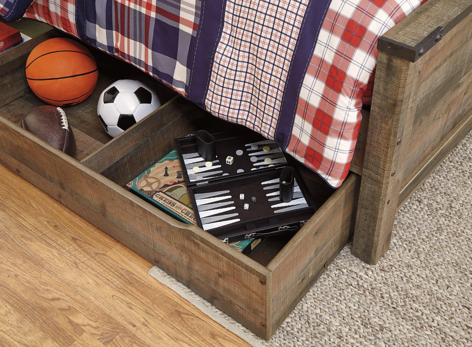 Trinell Bed with Storage - Atchison Furniture Company (Atchison, KS)