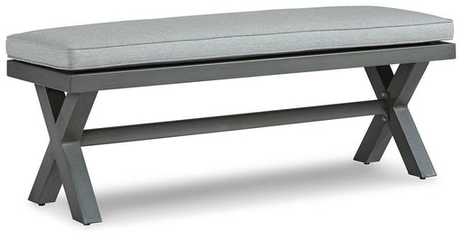 Elite Park Outdoor Bench with Cushion - Atchison Furniture Company (Atchison, KS)