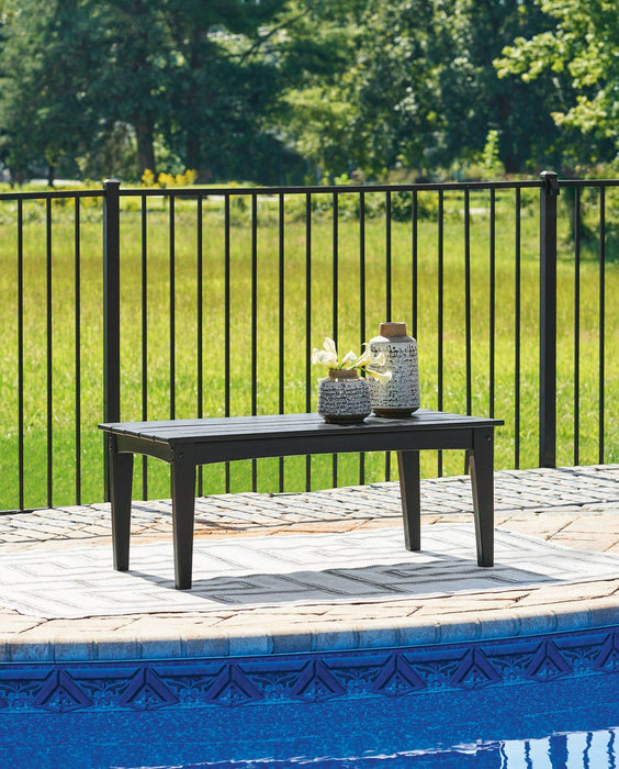 Hyland wave Outdoor Coffee Table - Atchison Furniture Company (Atchison, KS)