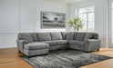 Birkdale Court Sectional with Chaise - Atchison Furniture Company (Atchison, KS)