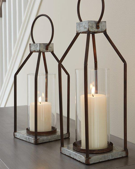 Diedrick Lantern (Set of 2) - Atchison Furniture Company (Atchison, KS)