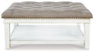 Kanwyn Upholstered Ottoman Coffee Table - Atchison Furniture Company (Atchison, KS)