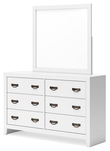 Binterglen Dresser and Mirror - Atchison Furniture Company (Atchison, KS)