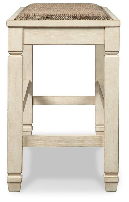 Bolanburg Counter Height Dining Bench - Atchison Furniture Company (Atchison, KS)