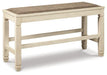 Bolanburg Counter Height Dining Bench - Atchison Furniture Company (Atchison, KS)
