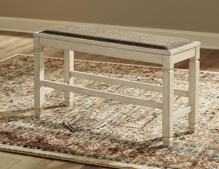 Bolanburg Counter Height Dining Bench - Atchison Furniture Company (Atchison, KS)