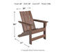 Emmeline Adirondack Chair - Atchison Furniture Company (Atchison, KS)