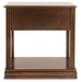 Breegin Chairside End Table - Atchison Furniture Company (Atchison, KS)