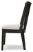 Galliden Dining Chair - Atchison Furniture Company (Atchison, KS)