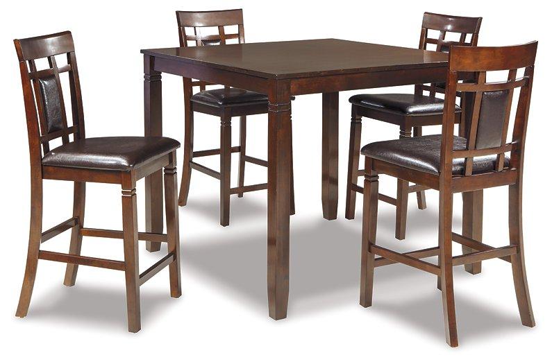 Bennox Counter Height Dining Table and Bar Stools (Set of 5) - Atchison Furniture Company (Atchison, KS)