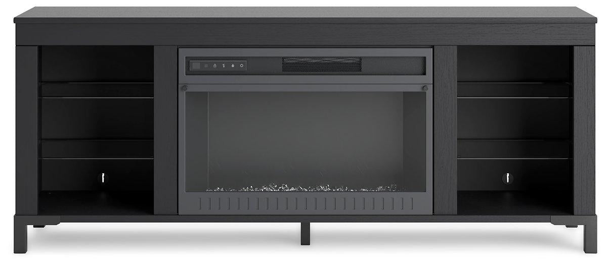 Cayberry 60" TV Stand with Electric Fireplace - Atchison Furniture Company (Atchison, KS)