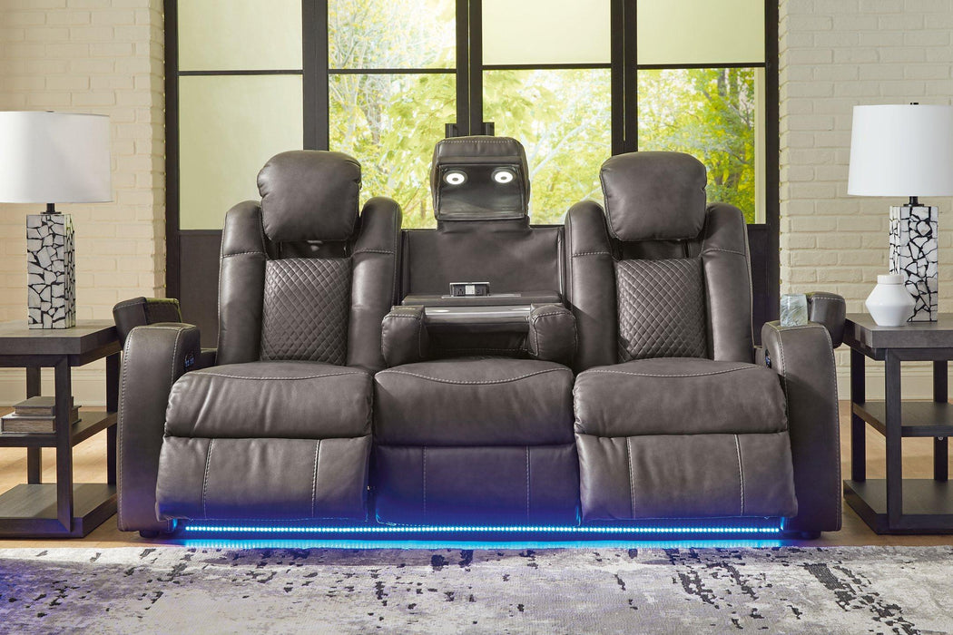 Fyne-Dyme Power Reclining Sofa - Atchison Furniture Company (Atchison, KS)