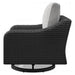 Beachcroft Outdoor Swivel Lounge with Cushion - Atchison Furniture Company (Atchison, KS)