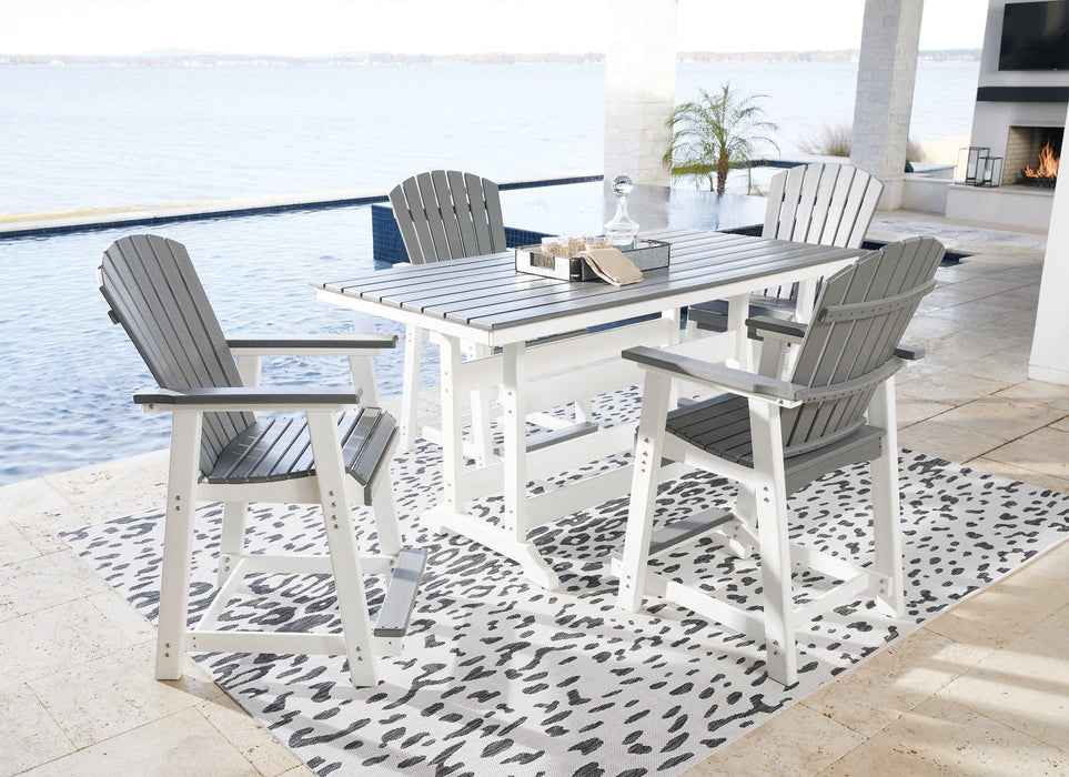 Transville Outdoor Dining Set - Atchison Furniture Company (Atchison, KS)