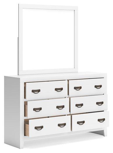 Binterglen Dresser and Mirror - Atchison Furniture Company (Atchison, KS)