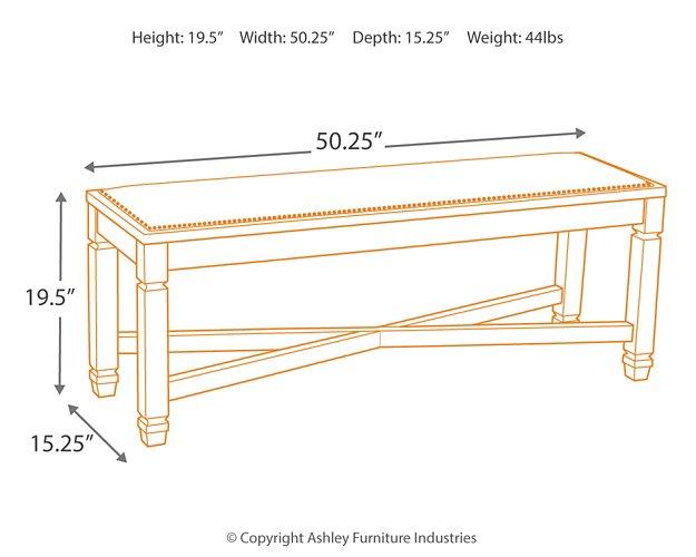 Bolanburg Dining Bench - Atchison Furniture Company (Atchison, KS)