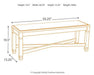 Bolanburg Dining Bench - Atchison Furniture Company (Atchison, KS)