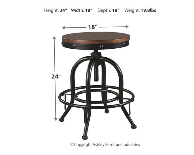 Valebeck Counter Height Bar Stool - Atchison Furniture Company (Atchison, KS)
