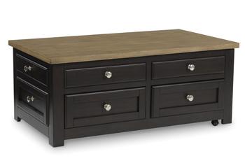 Drazmine Lift-Top Coffee Table - Atchison Furniture Company (Atchison, KS)