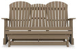 Hyland wave Outdoor Glider Loveseat - Atchison Furniture Company (Atchison, KS)