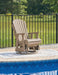 Hyland wave Outdoor Swivel Glider Chair - Atchison Furniture Company (Atchison, KS)