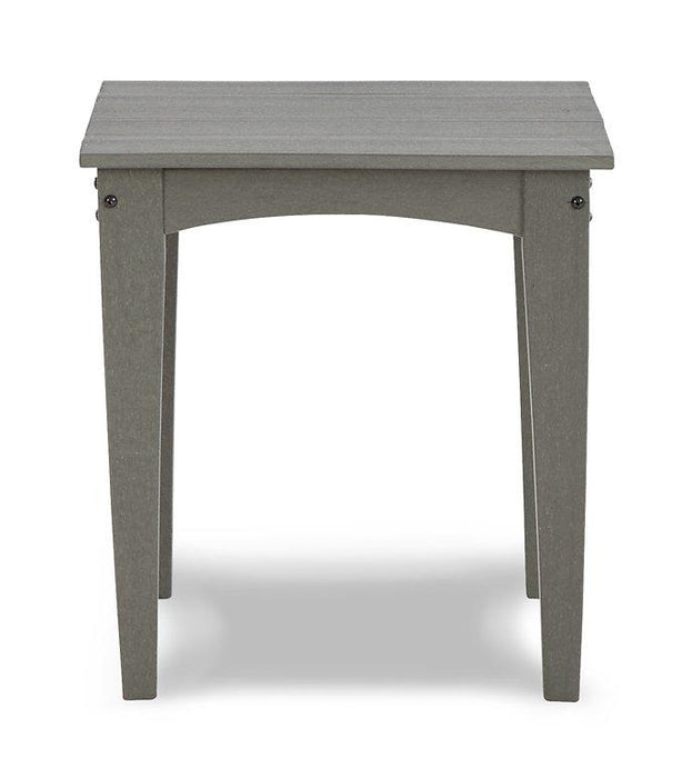 Visola Outdoor Adirondack Chair Set with End Table - Atchison Furniture Company (Atchison, KS)