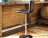 Bellatier Adjustable Height Bar Stool - Atchison Furniture Company (Atchison, KS)