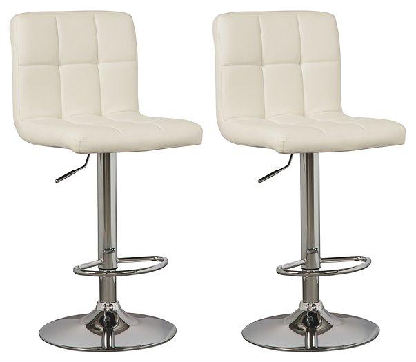 Bellatier Adjustable Height Bar Stool - Atchison Furniture Company (Atchison, KS)