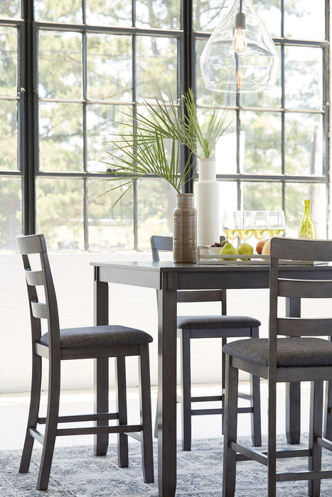 Bridson Counter Height Dining Table and Bar Stools (Set of 5) - Atchison Furniture Company (Atchison, KS)
