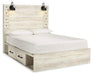 Cambeck Bed with 4 Storage Drawers - Atchison Furniture Company (Atchison, KS)