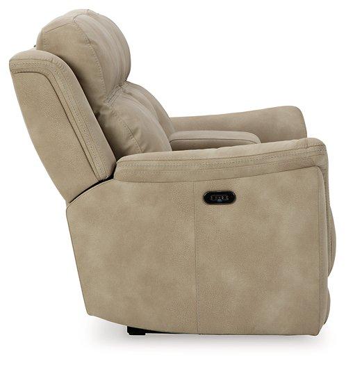 Next-Gen DuraPella Power Reclining Loveseat with Console - Atchison Furniture Company (Atchison, KS)