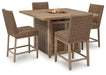Walton Bridge Outdoor Bar Set - Atchison Furniture Company (Atchison, KS)