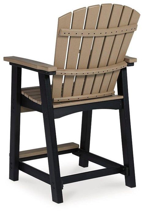 Fairen Trail Outdoor Counter Height Bar Stool (Set of 2) - Atchison Furniture Company (Atchison, KS)