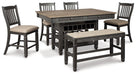 Tyler Creek Counter Height Dining Set - Atchison Furniture Company (Atchison, KS)
