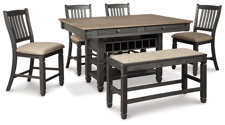 Tyler Creek Counter Height Dining Set - Atchison Furniture Company (Atchison, KS)