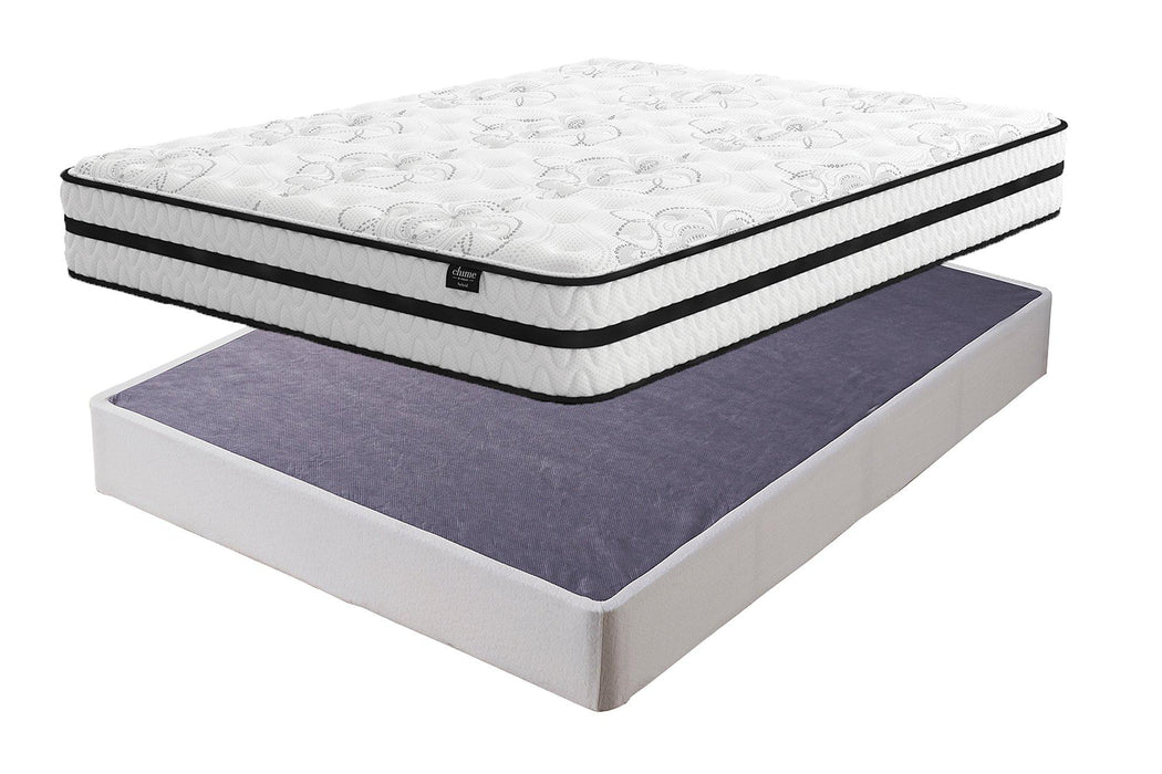 Chime 10 Inch Hybrid Mattress Package - Atchison Furniture Company (Atchison, KS)