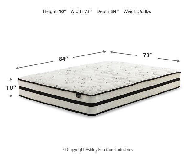 Chime 10 Inch Hybrid Mattress Package - Atchison Furniture Company (Atchison, KS)