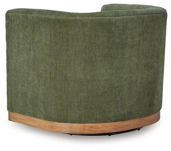 Jersonlow Swivel Accent Chair - Atchison Furniture Company (Atchison, KS)