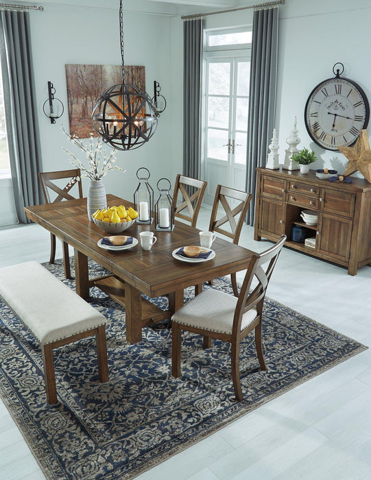 Moriville Dining Room Set - Atchison Furniture Company (Atchison, KS)