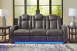 Fyne-Dyme Power Reclining Sofa - Atchison Furniture Company (Atchison, KS)
