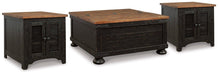 Valebeck Occasional Table Set - Atchison Furniture Company (Atchison, KS)