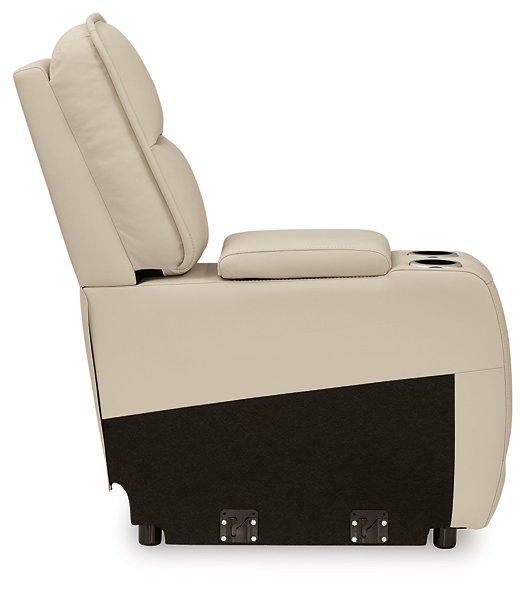 Double Deal Reclining Sectional with Console - Atchison Furniture Company (Atchison, KS)