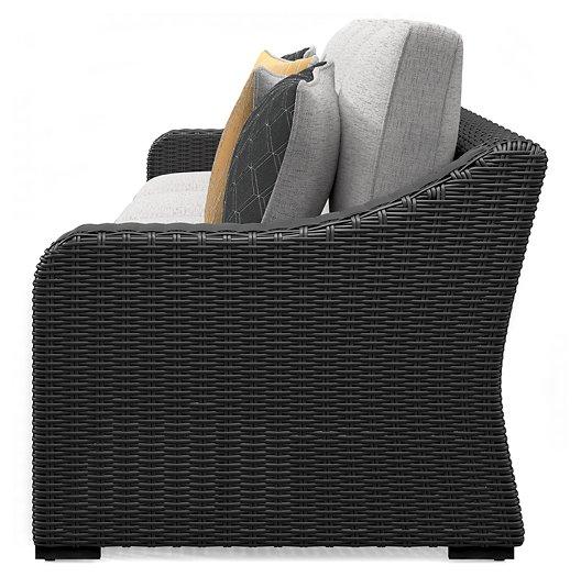 Beachcroft 2-Piece Outdoor Loveseat with Cushion - Atchison Furniture Company (Atchison, KS)
